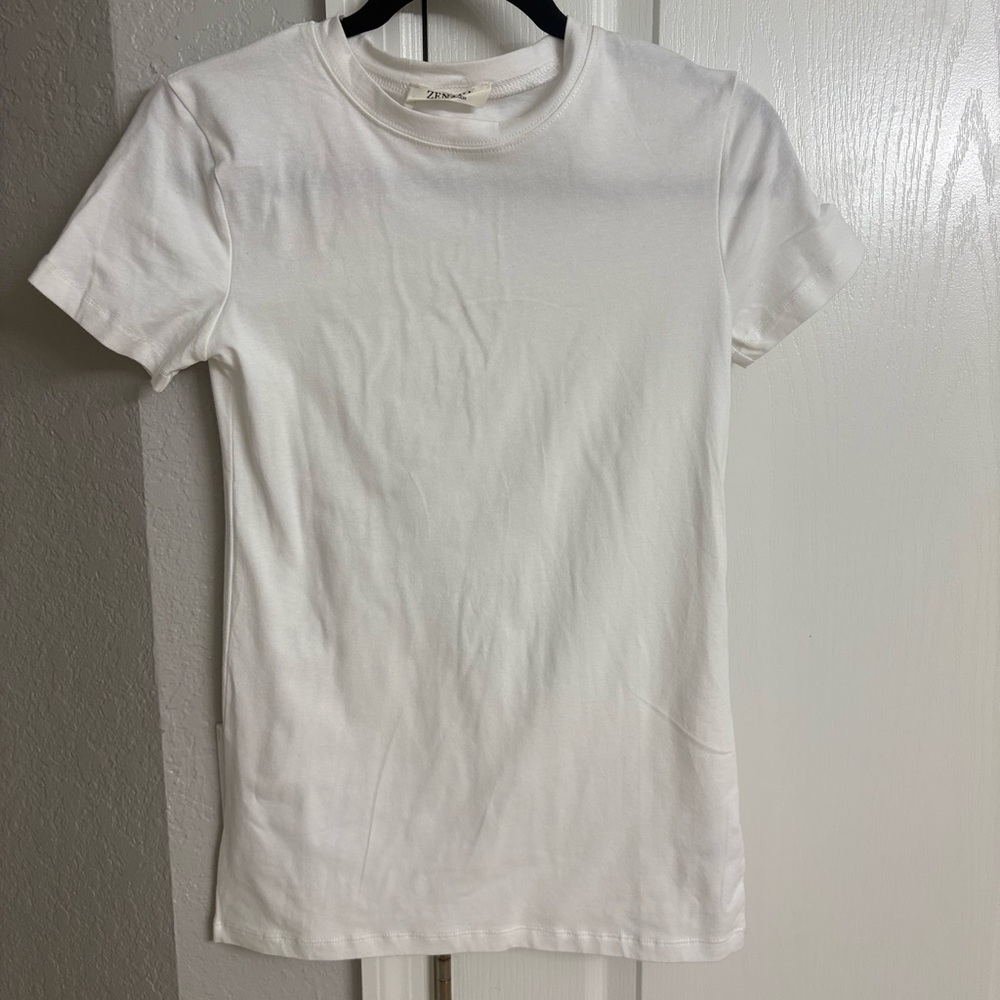 White Short Sleeve T-Shirt